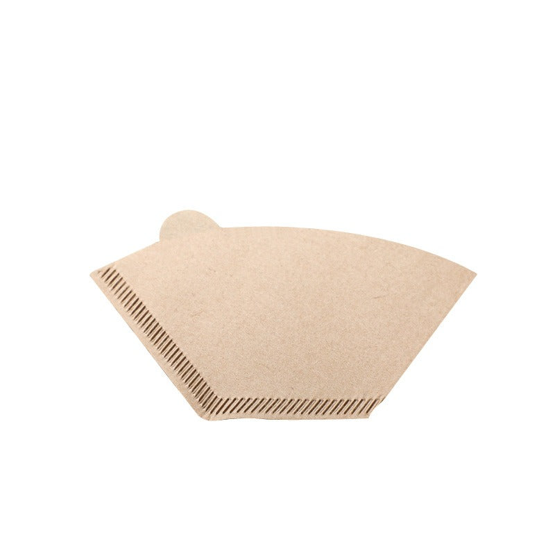 100-Piece Coffee Paper Filter Beige - The Crafted Cafe