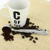Home Multifunction Stainless Steel Coffee Scoop With Clip