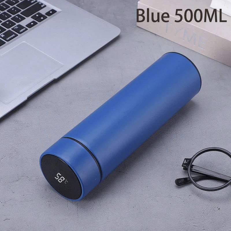 Digital Thermos Bottle Smart Cup With Temp. Display - The Crafted Cafe