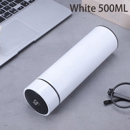 Digital Thermos Bottle Smart Cup With Temp. Display - The Crafted Cafe