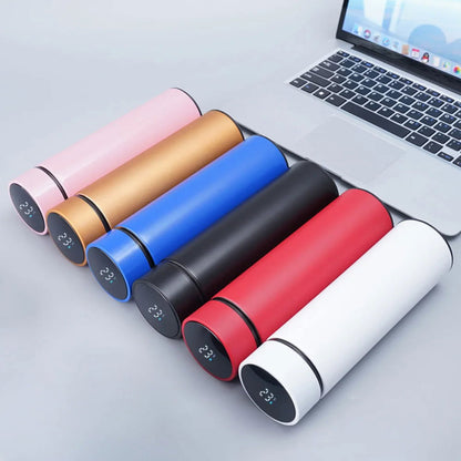Digital Thermos Bottle Smart Cup With Temp. Display - The Crafted Cafe