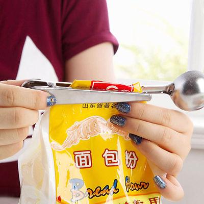 Home Multifunction Stainless Steel Coffee Scoop With Clip - The Crafted Cafe