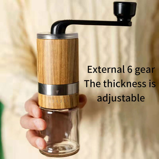 Manual Hand Crank Coffee Bean Grinder