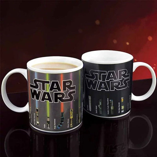 Star Wars Color Changing Coffee Lightsaber Mug – The Crafted Cafe