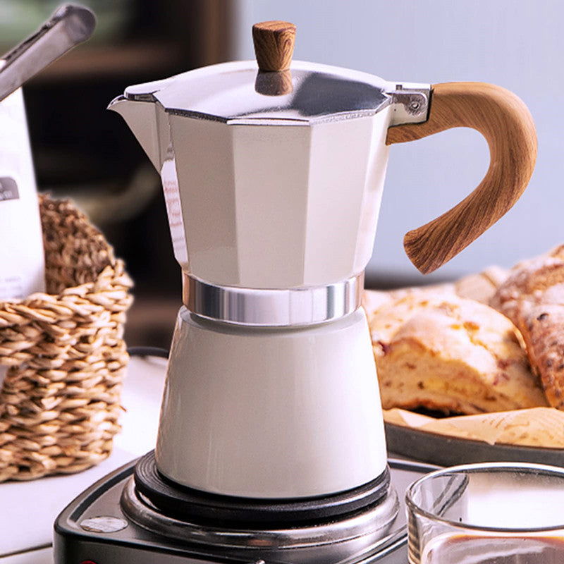 Thickened Octagonal Italian Cold Extraction Coffee Pot