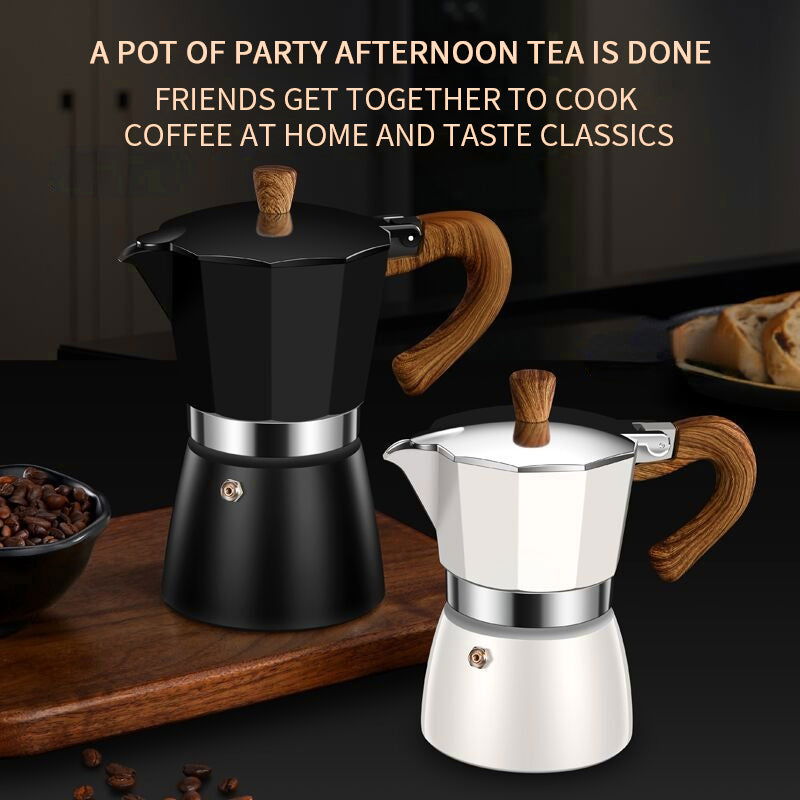 Thickened Octagonal Italian Cold Extraction Coffee Pot - The Crafted Cafe