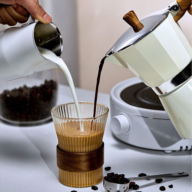 Thickened Octagonal Italian Cold Extraction Coffee Pot - The Crafted Cafe