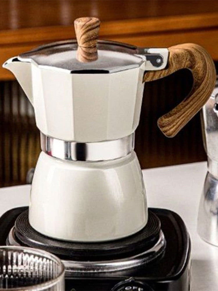 Thickened Octagonal Italian Cold Extraction Coffee Pot - The Crafted Cafe