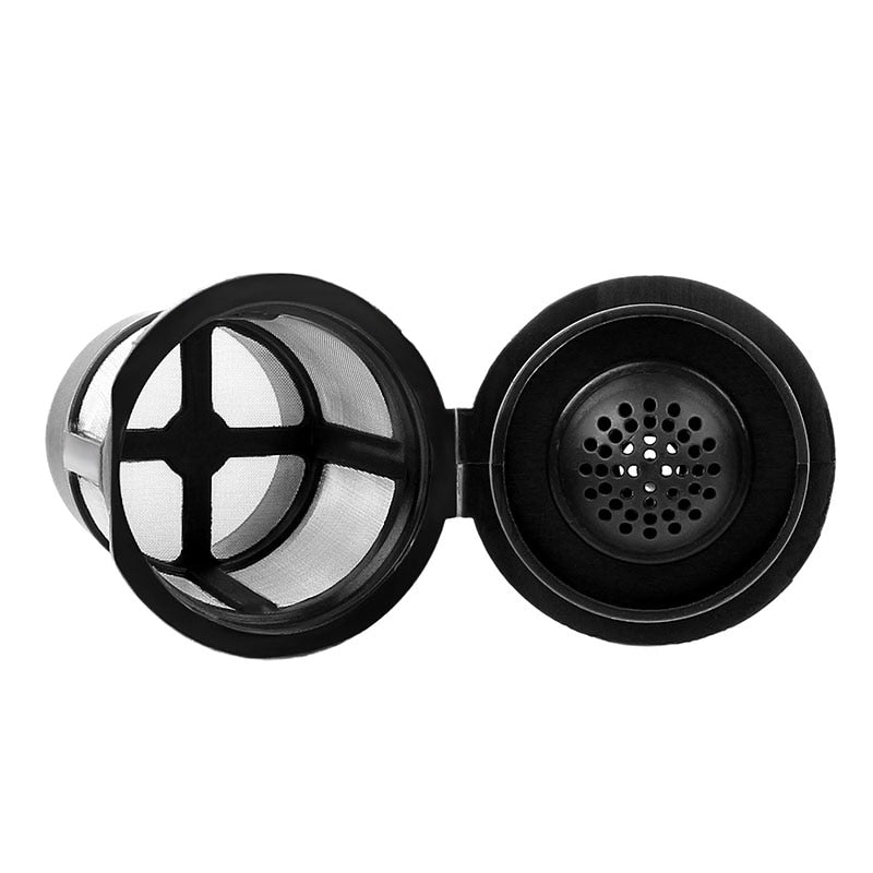 3Pcs/set Coffee&Tea Pod Filters Compatible With Keurig K Cup Coffee System Reusable Coffee Filter With A Coffee Spoon - The Crafted Cafe